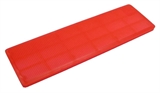 Cale à vitrage en PVC 3 mm rouge : cliquez sur l’image pour voir les détails du produit