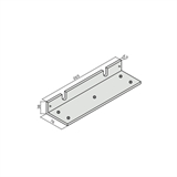 Profiel voor installatie van elektromagneet 1860 : Klik op de afbeelding om de productdetails te bekijken