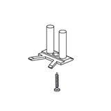 Spacers 7,8mm voor dripstol profiel : Klik op de afbeelding om de productdetails te bekijken