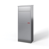 Boîte pour colis Everest Maxi - Look inox mat : cliquez sur l’image pour voir les détails du produit