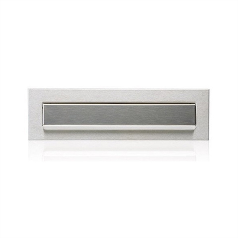 oosters Kenia Geweldig Brievenbus klep 09101 - Inox - JOMA - Kleppen brievenbussen